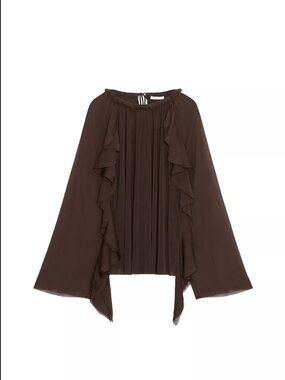 Flowy Ruffled Blouse